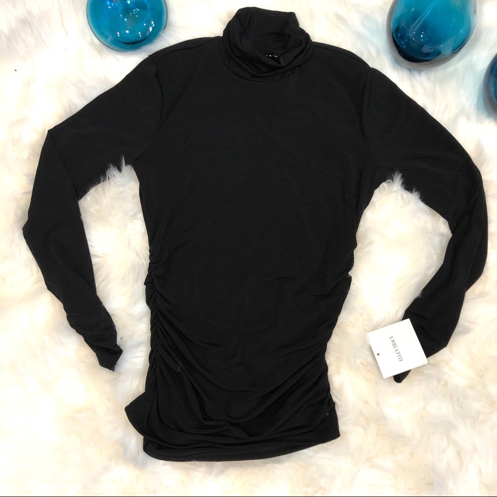 Black Shirt - Ellen Tracy Turtle Neck
